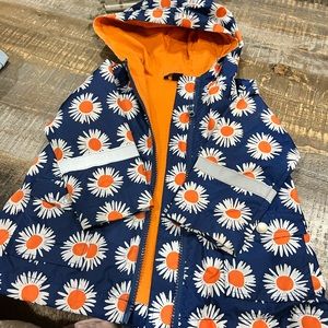 Toddler girls rain coat